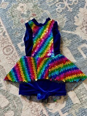 Theatricals Rainbow Sequin Dance Costume